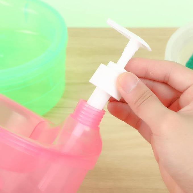 2-in-1 Soap Dispenser with Sponge Holder