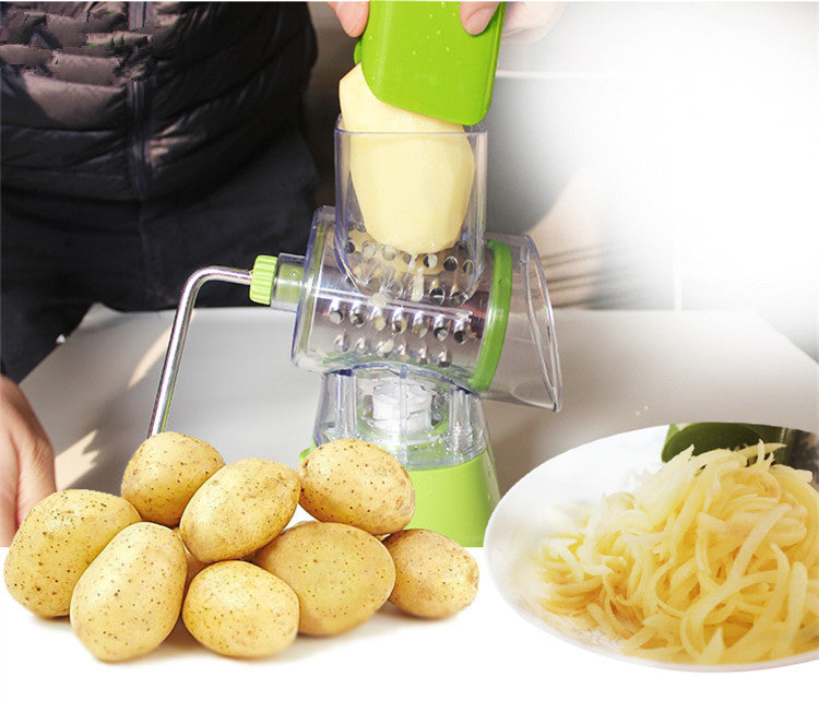 Tabletop Drum Grater & Vegetable Slicer