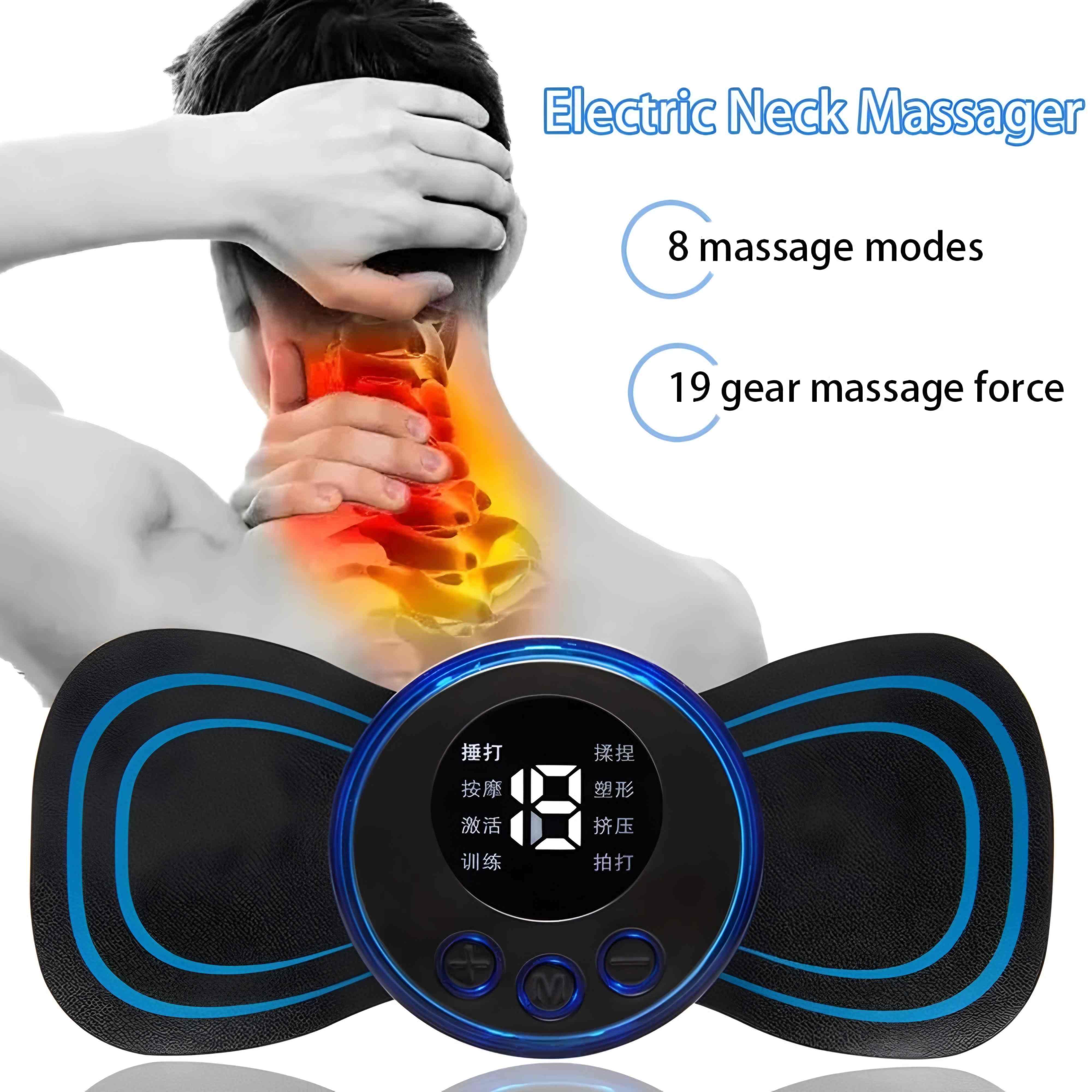Multifunctional Electric All Body Mini Massager Super Intelligent Cervical Massager