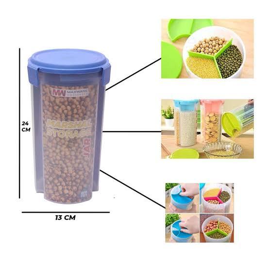 3-in-1 Food Storage Jar – 2200ml