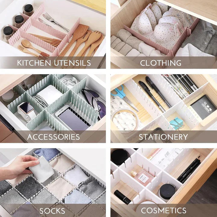 Adjustable Drawer Dividers & DIY Organizer