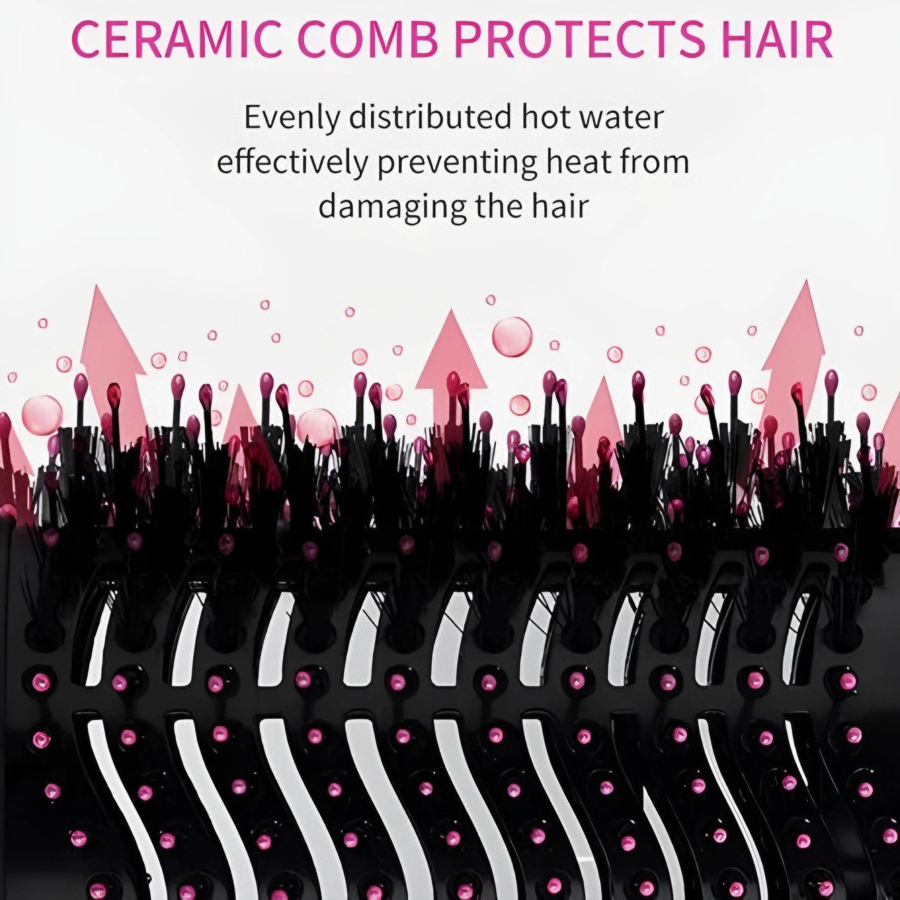One Step Hair Dryer & Volumizer Brush 3 In 1 Hair Dryer & Brush Dryer + Styler (Allowed To Open Parcel)