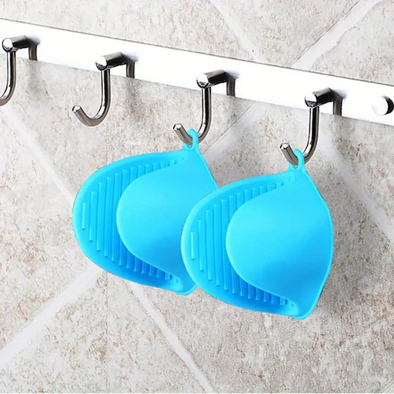 Silicone Heat-Resistant Pot Holder Clips – 1 Pair