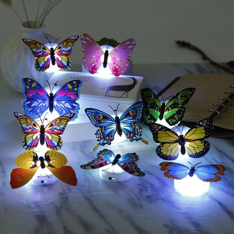 LED Butterfly Night Lights – Pack of 10