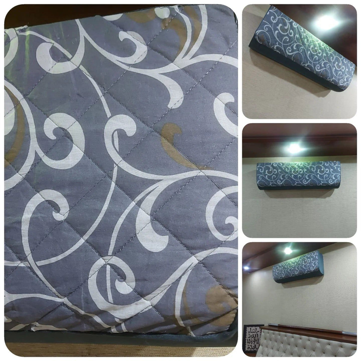Quilted AC cover pattern