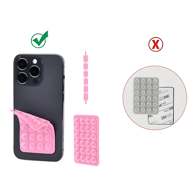 Double-Sided Silicone Pad for Phone Holding