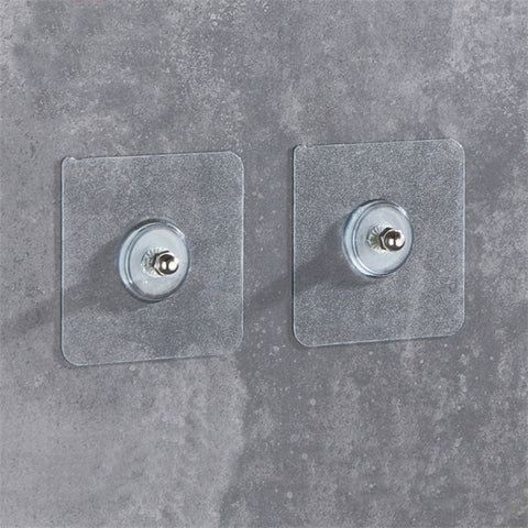 Transparent Self-Adhesive Screw Hooks