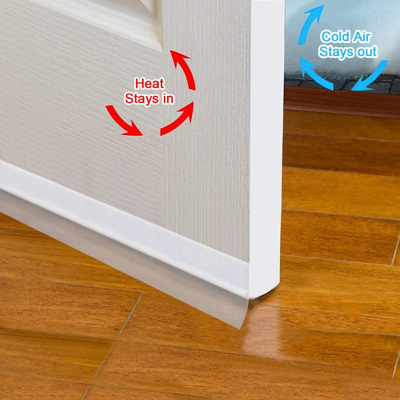 3 Meter Door Sealing Strips for Seal Sound Proof, Insect, Dust, Water Stopper for Bathroom Door Window