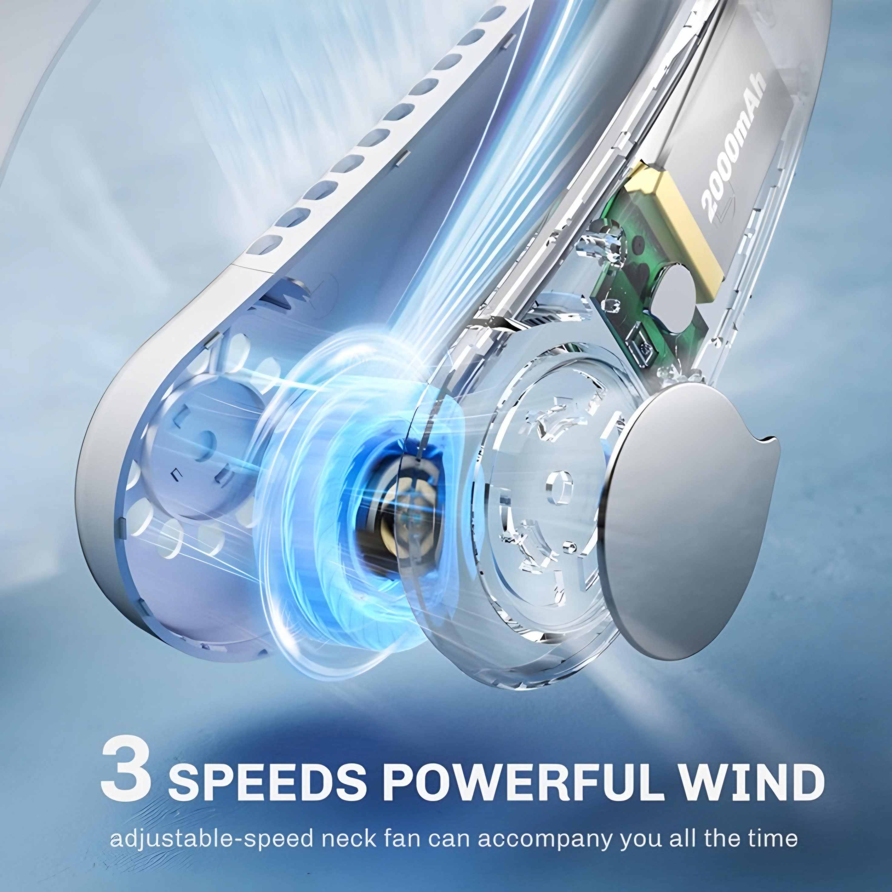 Arctic Air Freedom Rechargeable Neck Fan
