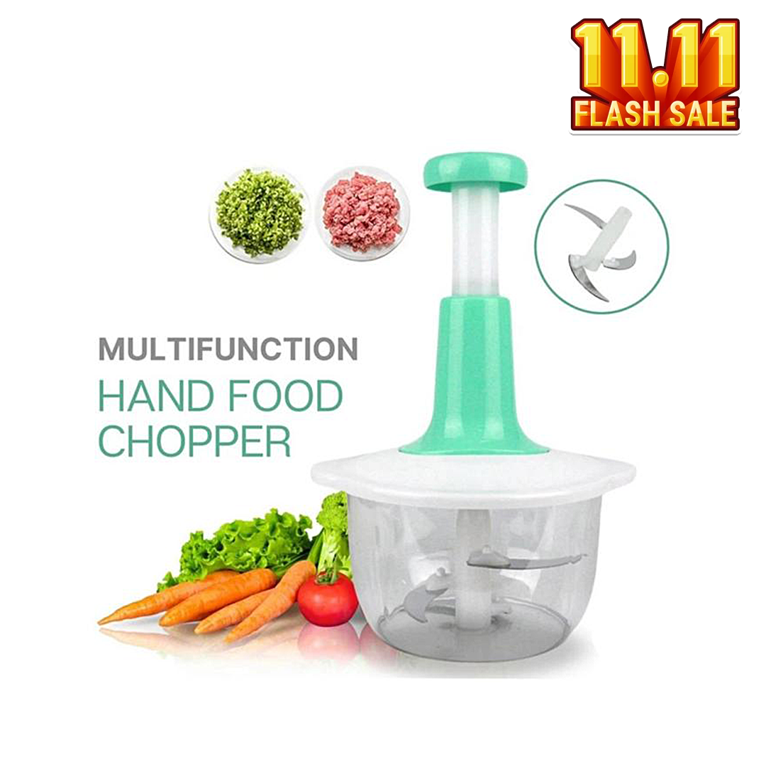 2L Manual Hand-Push Vegetable Chopper & Grater