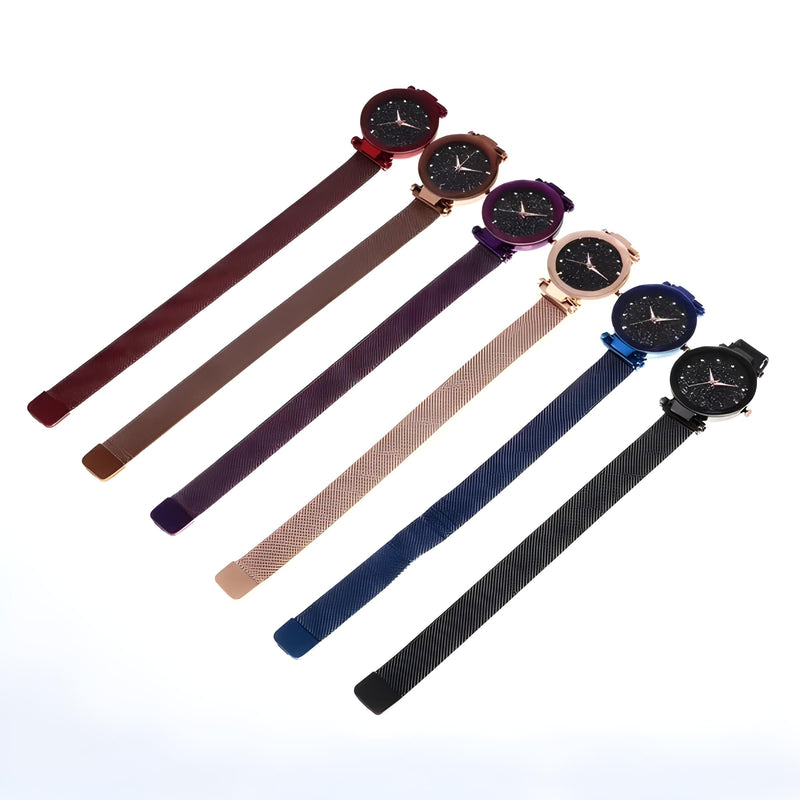 Magnet Chain Elegant Womens Wrist Watch