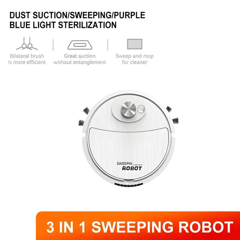 Mini Wireless Smart Sweeping Robot Rechargeable Vacuum Cleaner