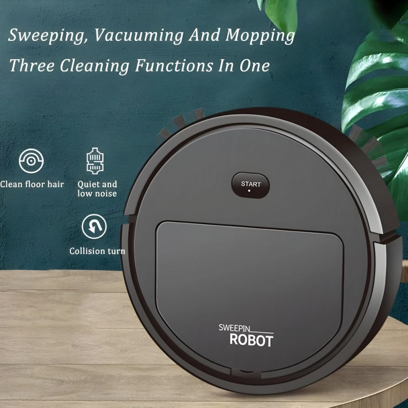Mini Wireless Smart Sweeping Robot Rechargeable Vacuum Cleaner For Home 