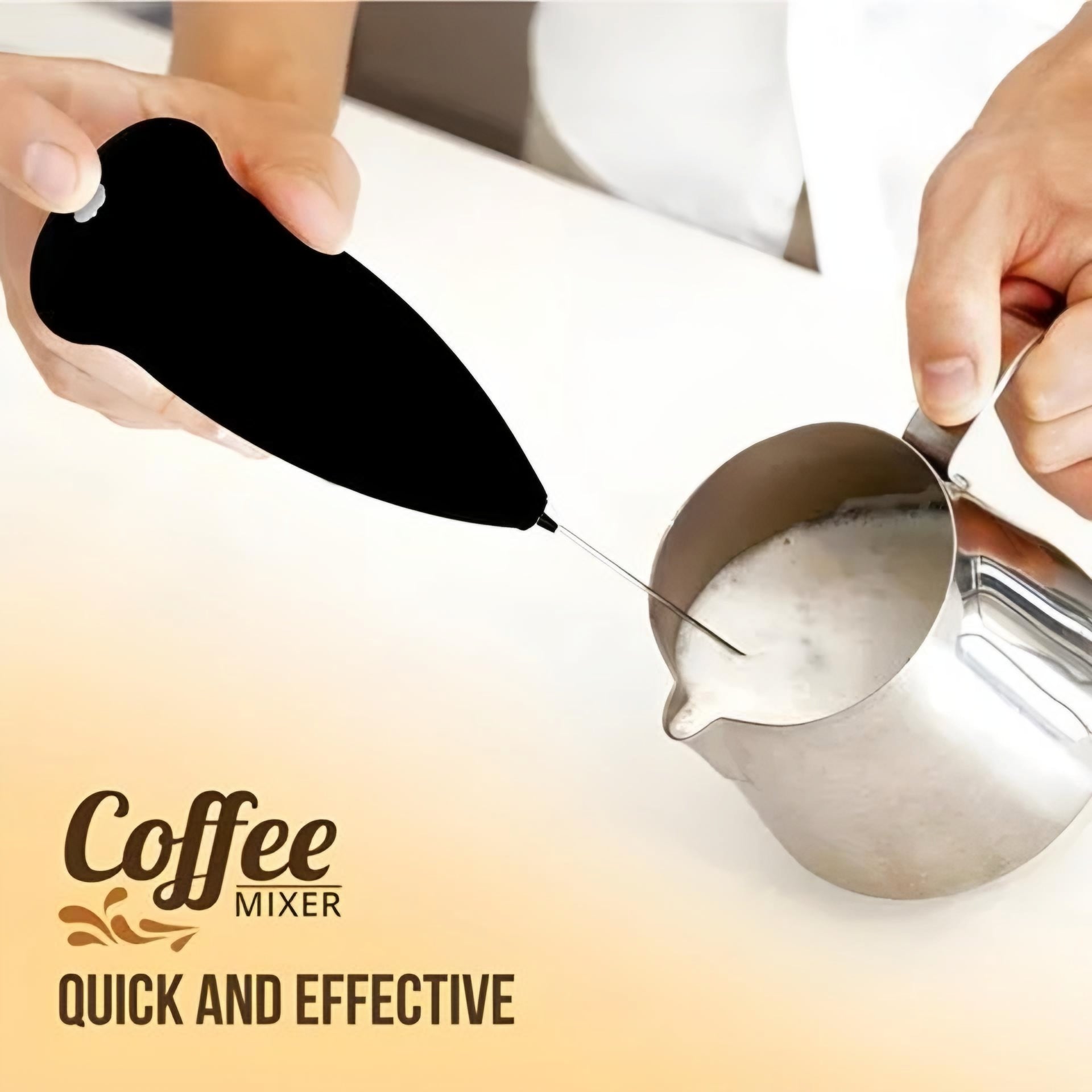 Mini Hand Blender And Beater Electric Machine Mixer (Random Color)