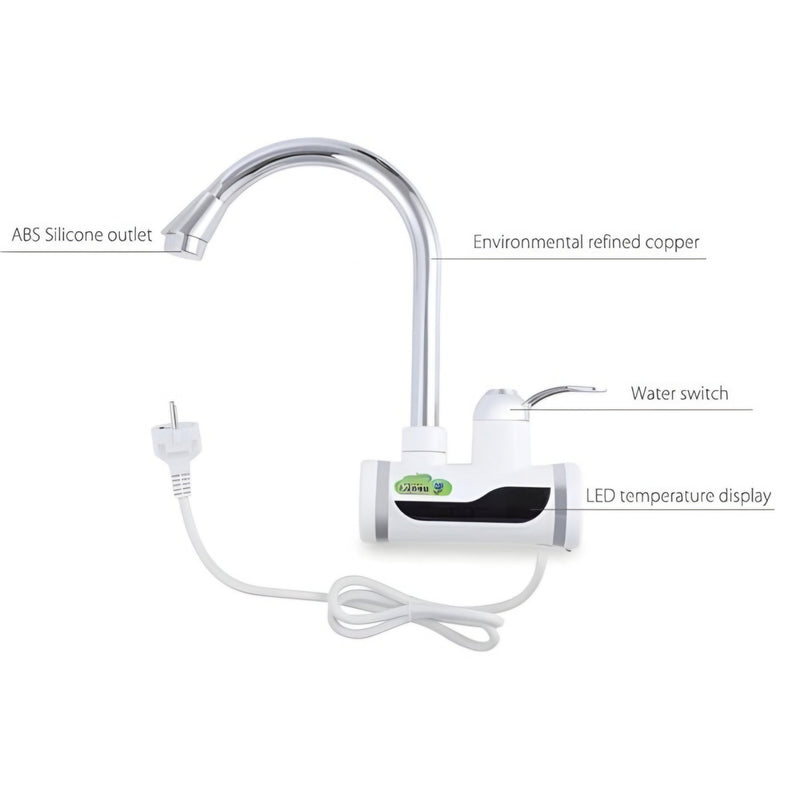 Electric Instant Water Heating Faucet Without Shower