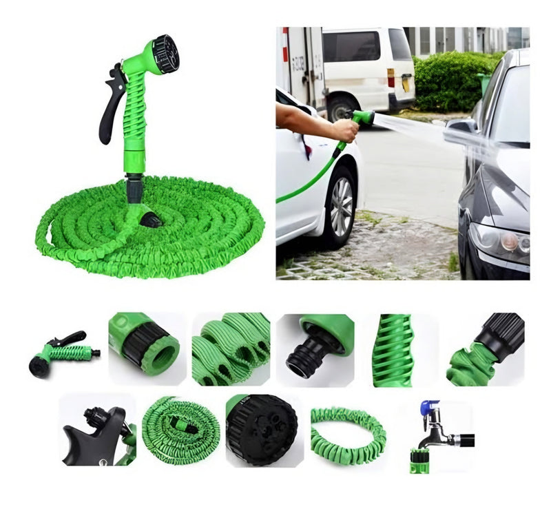 Magic Hose Pipe For Home, Lawn And Car Wash (50/Ft & 100/Ft After Stretch)