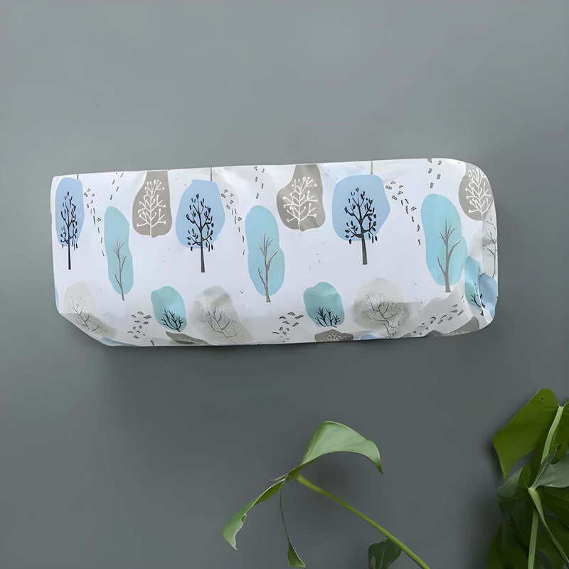 2x Cute Cartoon Printing Dust Cover For AC (1 Ton)