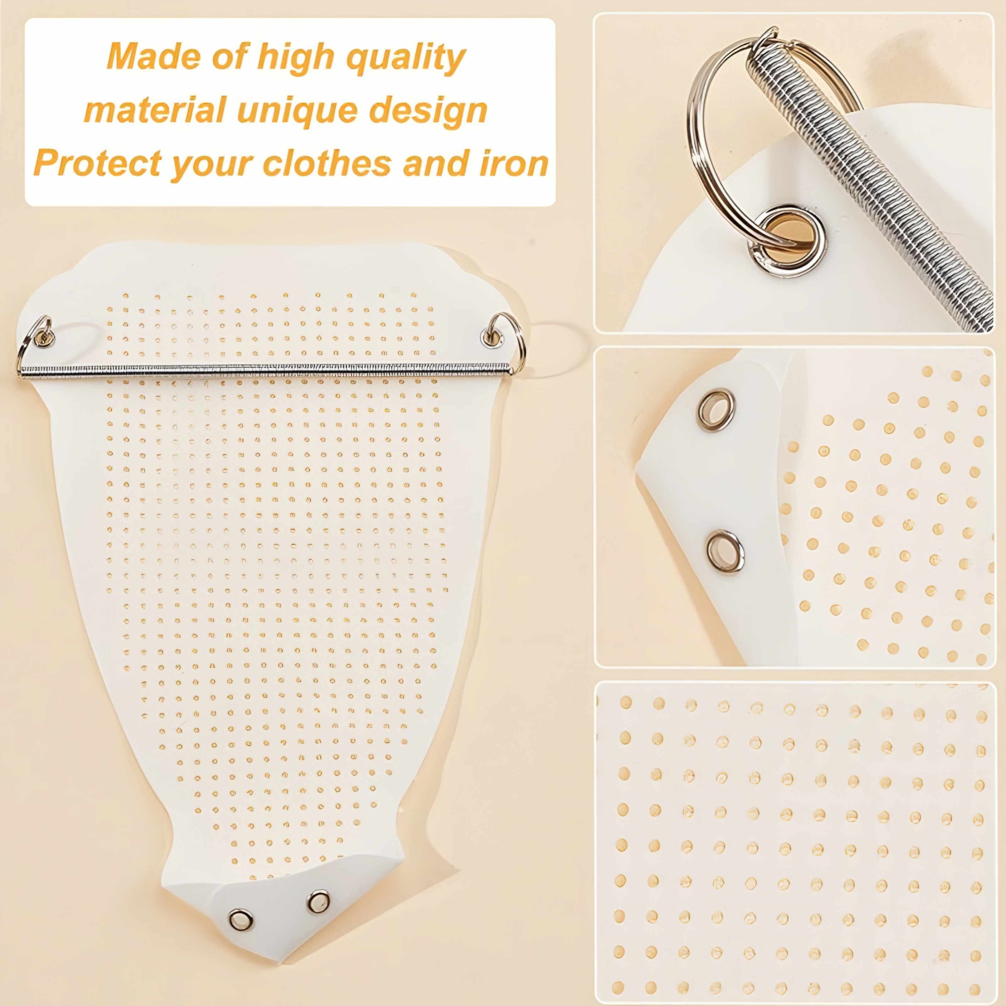 Teflon Iron Cover Protector – Non-Stick Heat Resistant Ironing Shoe for Clothes Protection