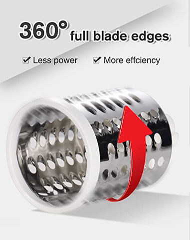 Tabletop Drum Grater & Vegetable Slicer