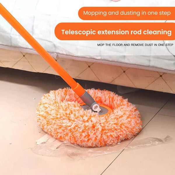 360 Degree Spin Adjustable Cleaning Sunflower Mop 3Ft Long Pipe