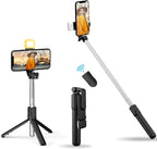 4-in-1 Selfie Stick Tripod with Remote