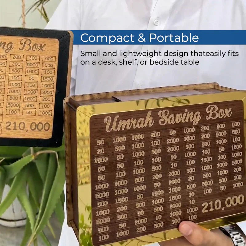 Umrah Saving Box – Save for Your Umrah Journey