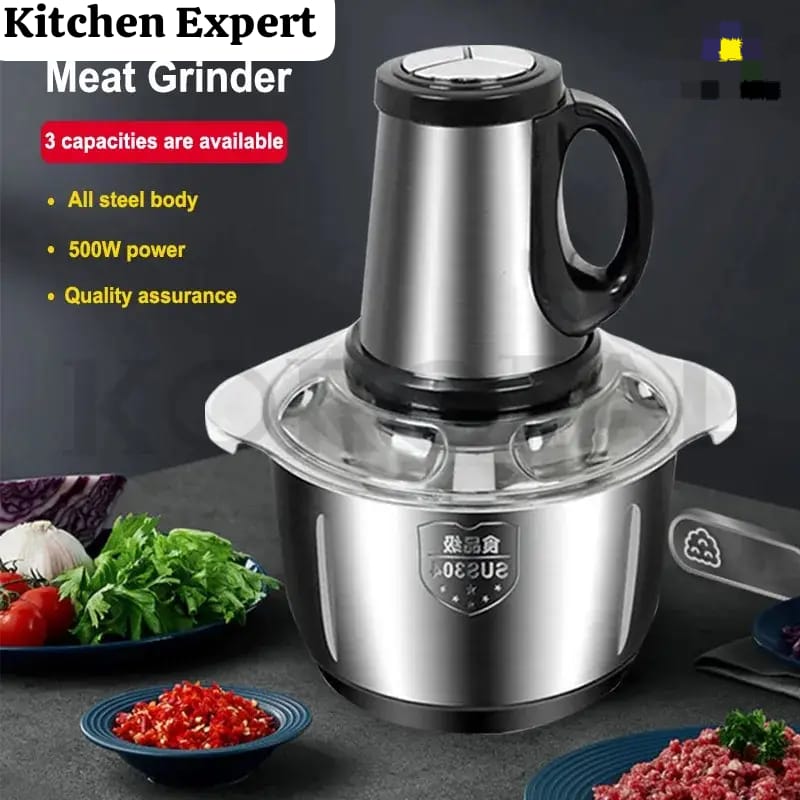 3L Electric Meat Chopper & Food Grinder