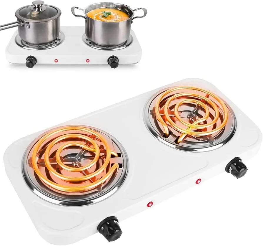 Double Electric Hot Plate Stove