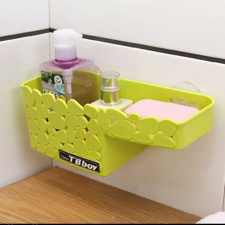 Wall-Mounted Corner Storage Rack