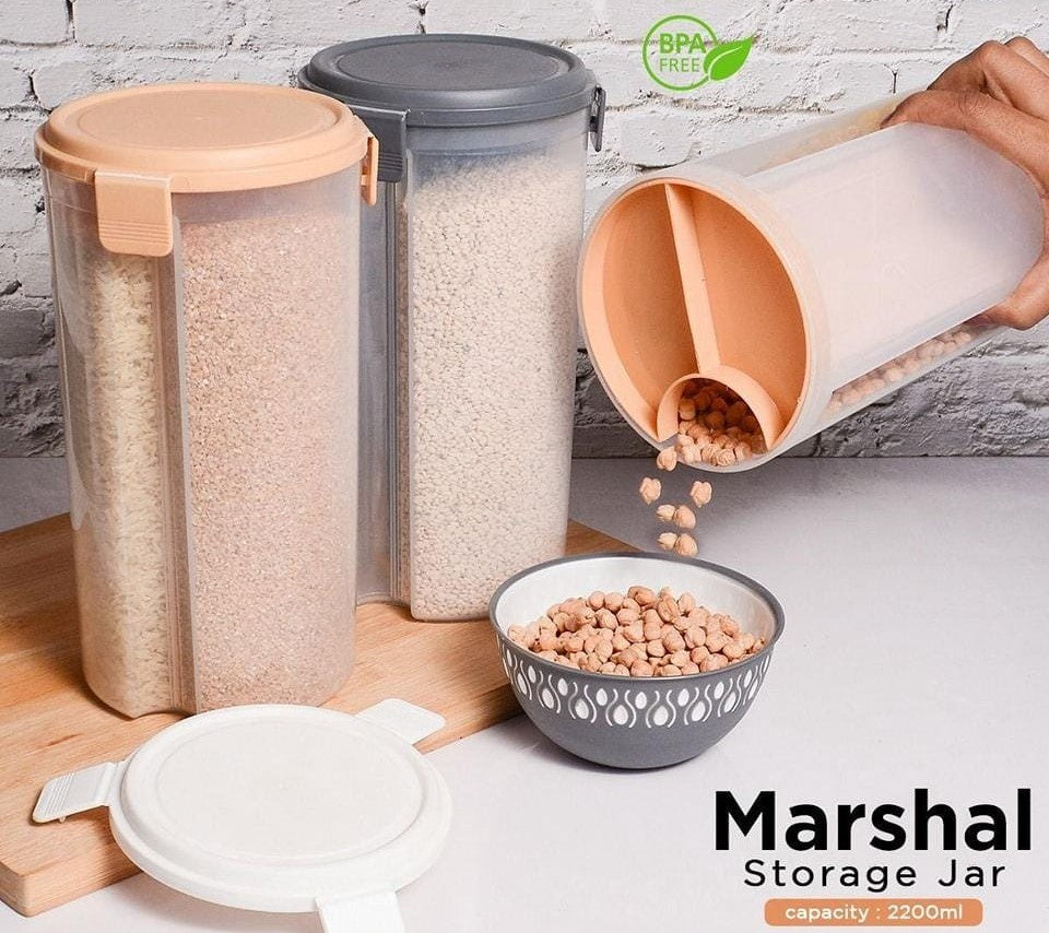 3-in-1 Food Storage Jar – 2200ml