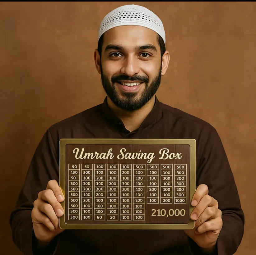 Umrah Saving Box – Save for Your Umrah Journey