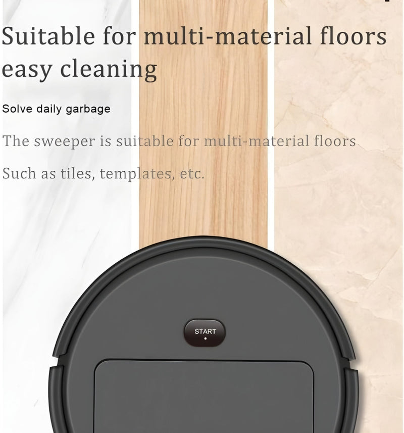 Wireless Smart Sweeping Robot Rechargeable Vacuum Cleaner