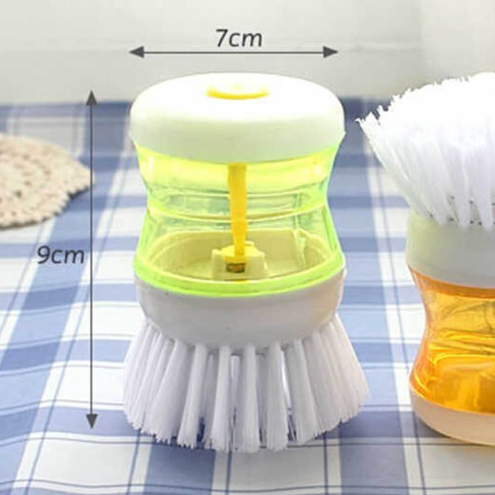 Self-Dispensing Dish Cleaning Brushes – Pack of 2