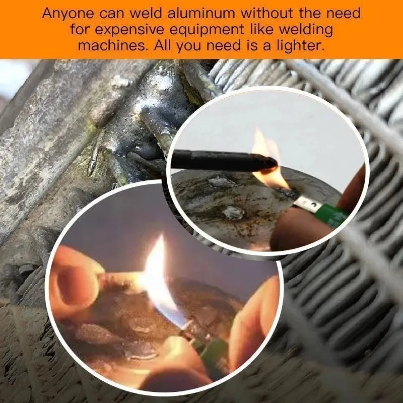 Low-Temperature Welding Rods – 6 Pcs