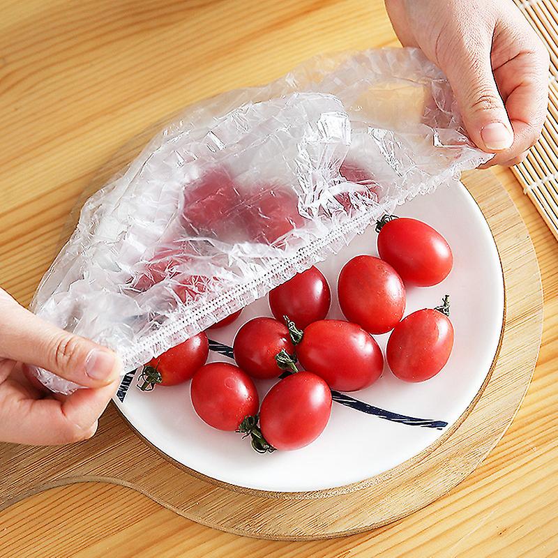 Disposable Elastic Food Covers – Pack of 100