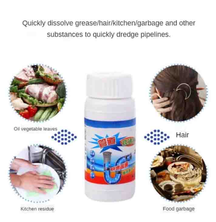 Sink & Drain Cleaner Powder – 100g
