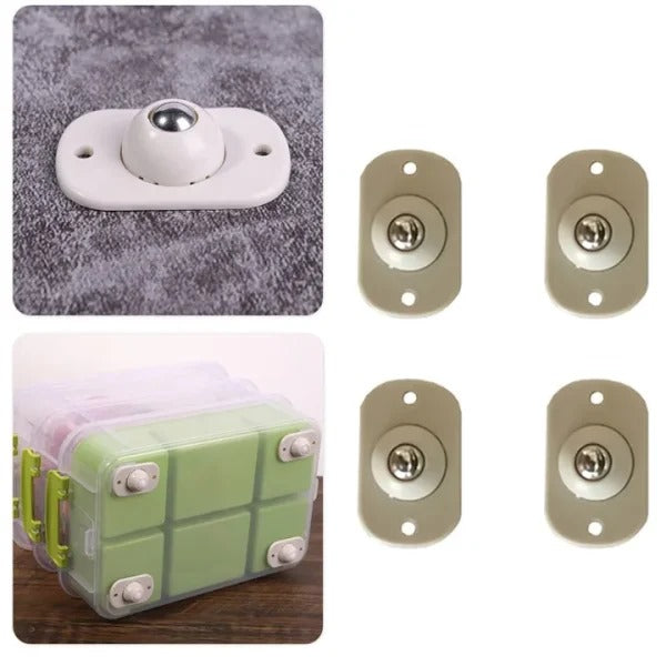 mini stainless steel furniture wheels