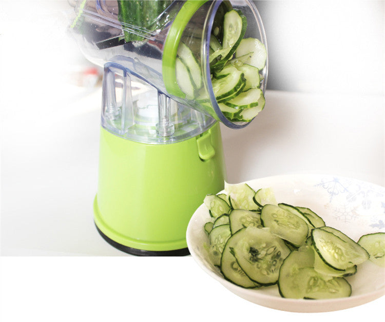 Tabletop Drum Grater & Vegetable Slicer