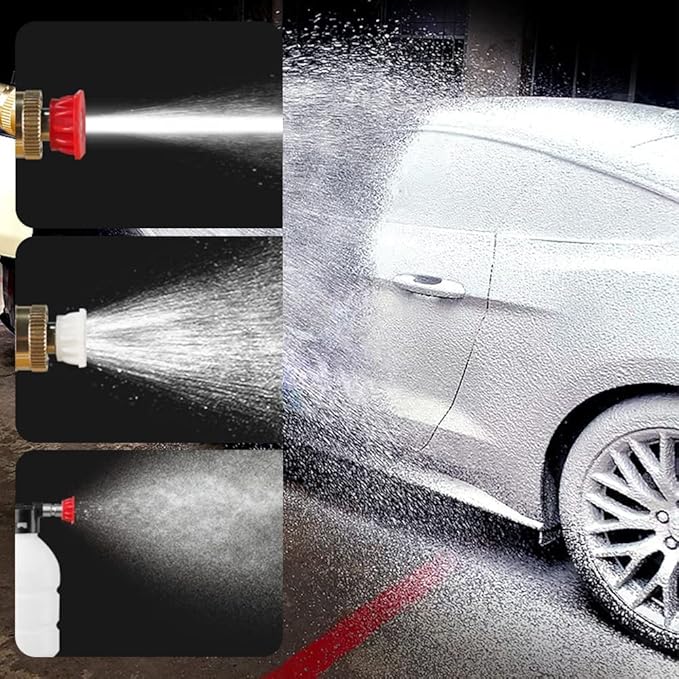 48V Cordless Car Wash Spray Gun – High Pressure Foam Jet Washer (Single Battery)