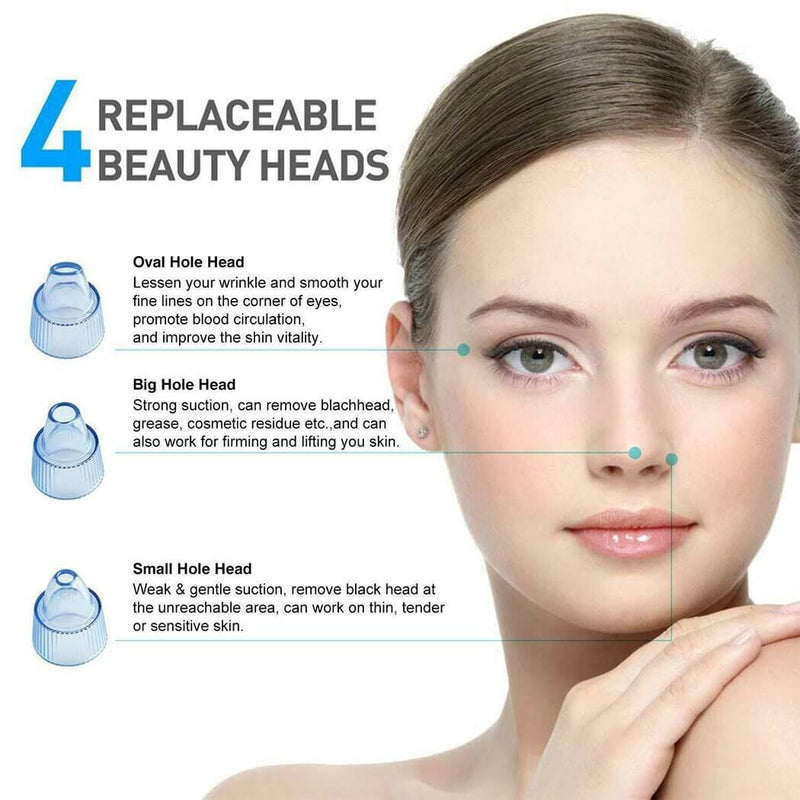 Pore Acne Pimple Removal and Vacuum Suction Facial Pore Cleaner