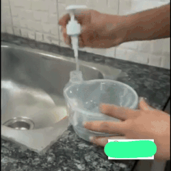 2-in-1 Soap Dispenser with Sponge Holder