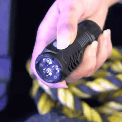 Rechargeable 3 LED Mini Flashlight with Magnetic Base