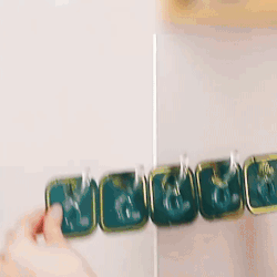 Wall-Mounted 6-Hook Organizer – Pack of 2