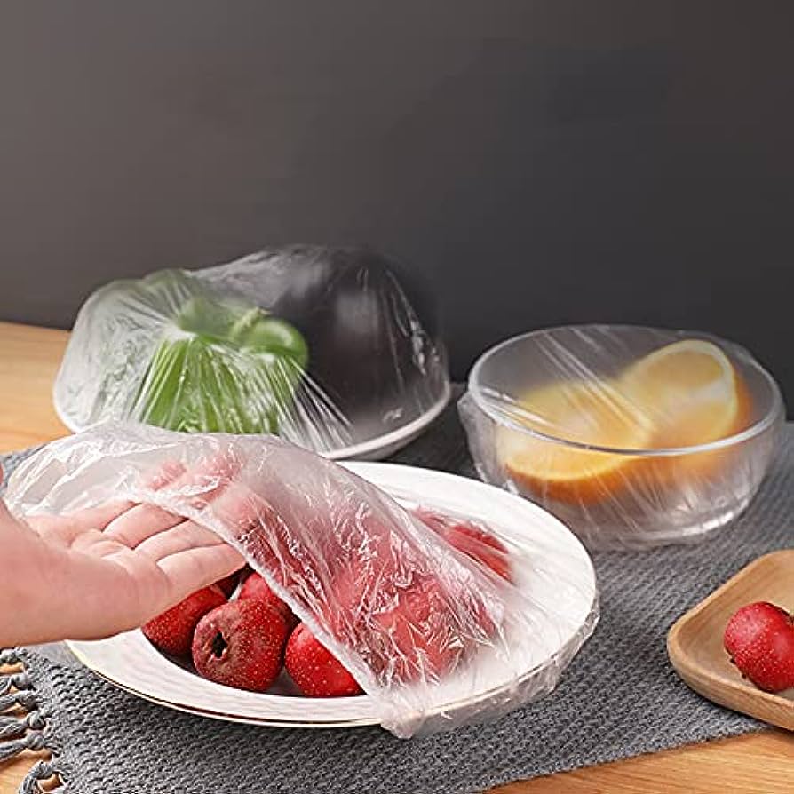 Disposable Elastic Food Covers – Pack of 100