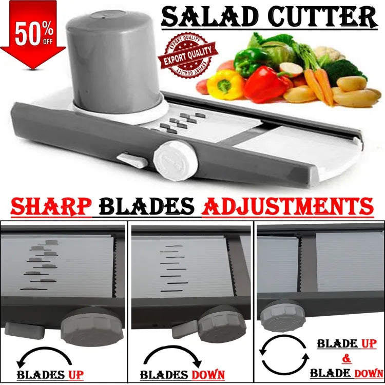5-in-1 Adjustable Vegetable Slicer & Grater