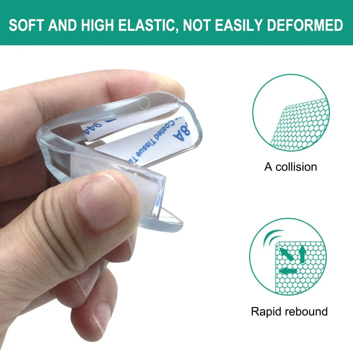 Baby Safety Silicone Corner Protectors