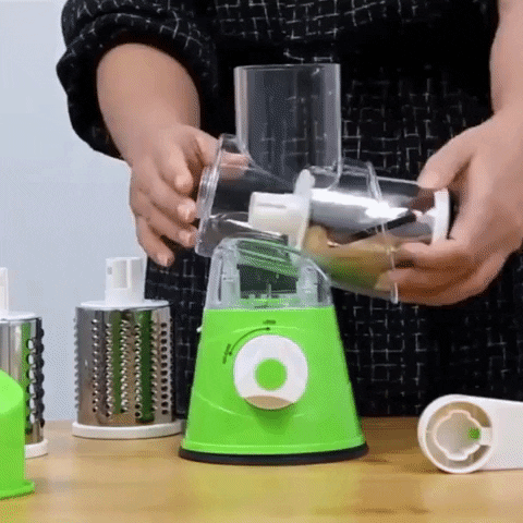 Tabletop Drum Grater & Vegetable Slicer