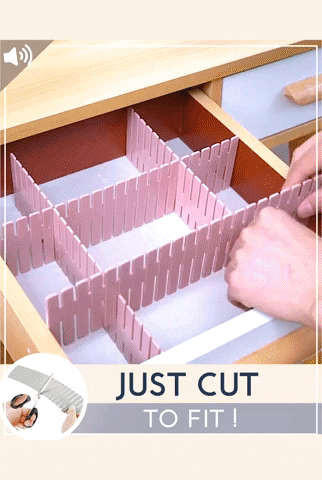 Adjustable Drawer Dividers & DIY Organizer