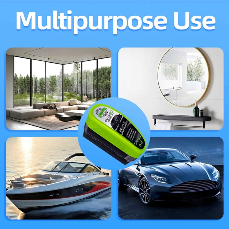 (Pack OF 2) Automotive Oil Film Cleaning Brush | Car & Bike Cleaning Tool