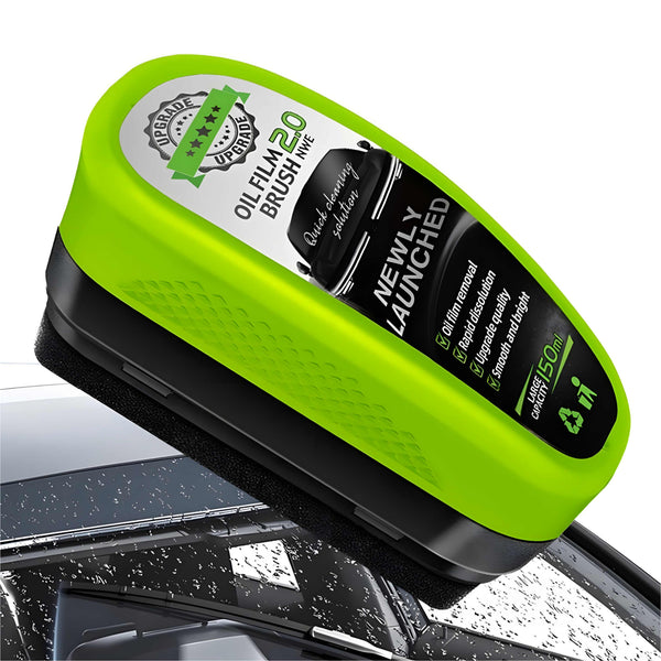(Pack OF 2) Automotive Oil Film Cleaning Brush | Car & Bike Cleaning Tool
